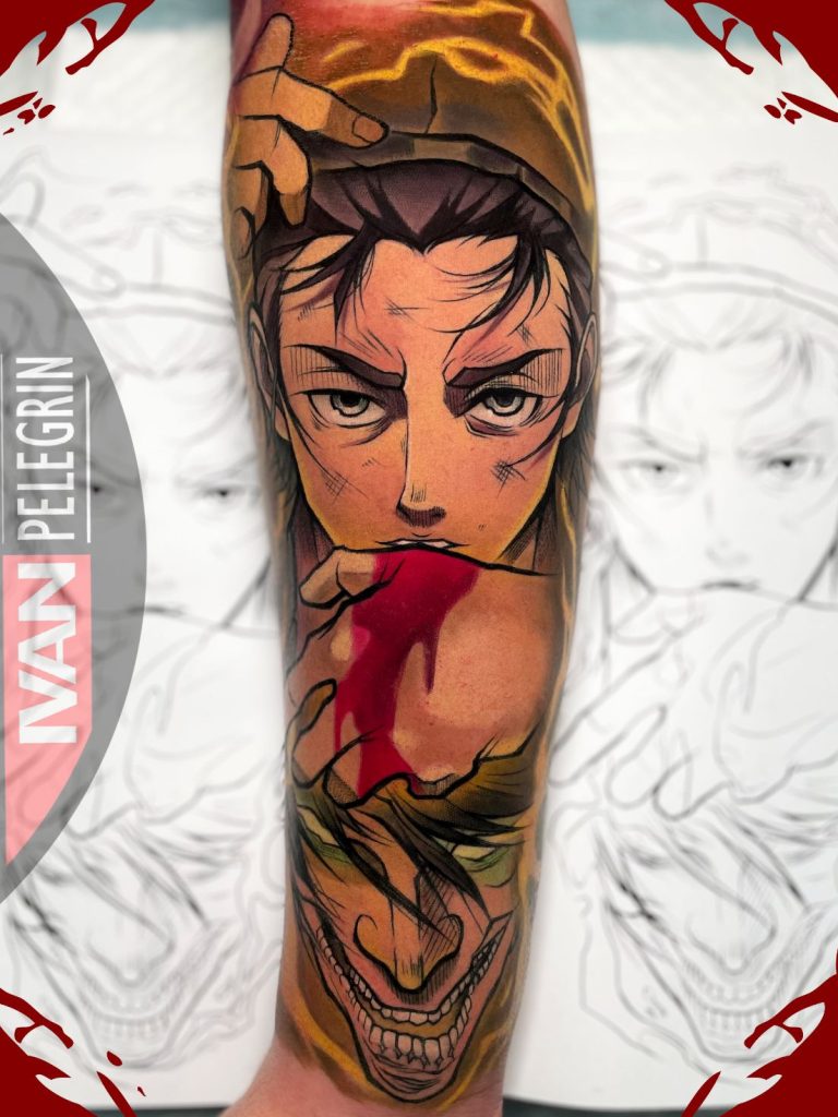 Tatuajes Eren Jaeger