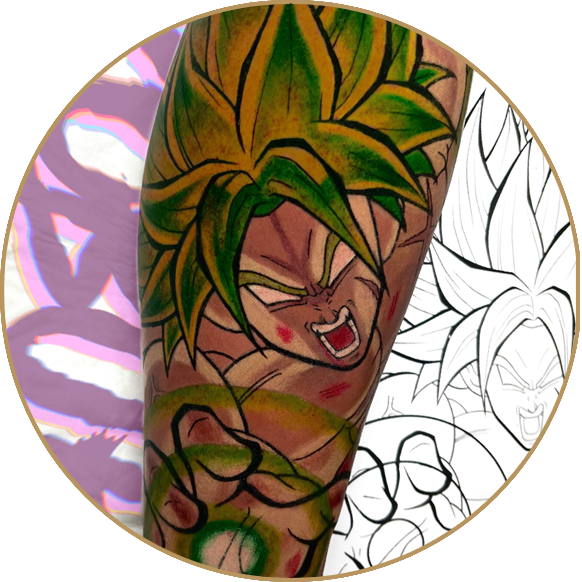 Tatuajes Broly