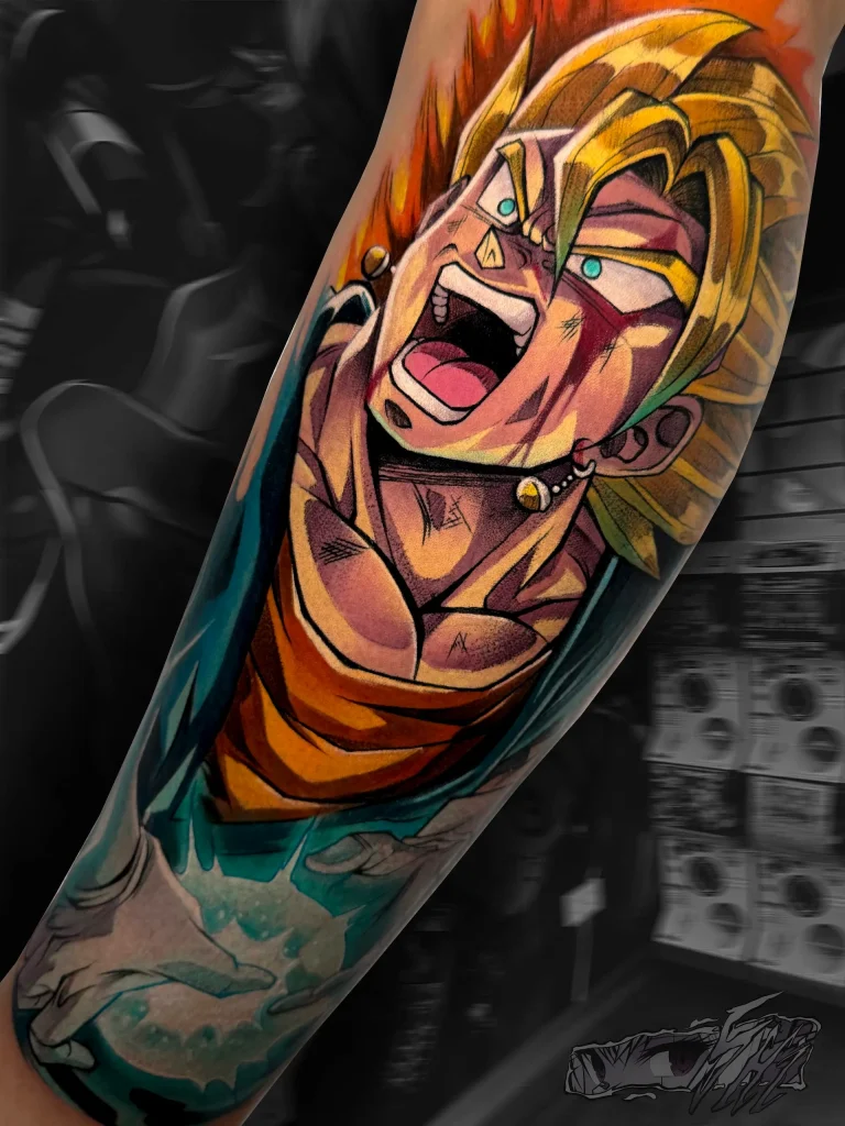 tatuajes vegetto