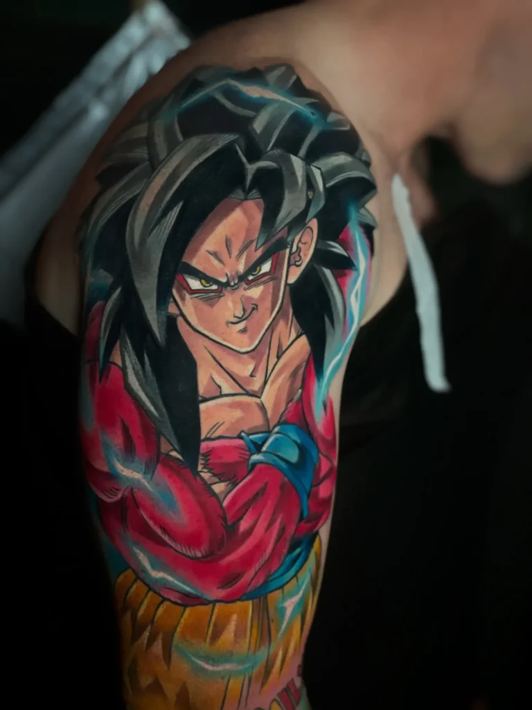 tatuajes goku ssj4