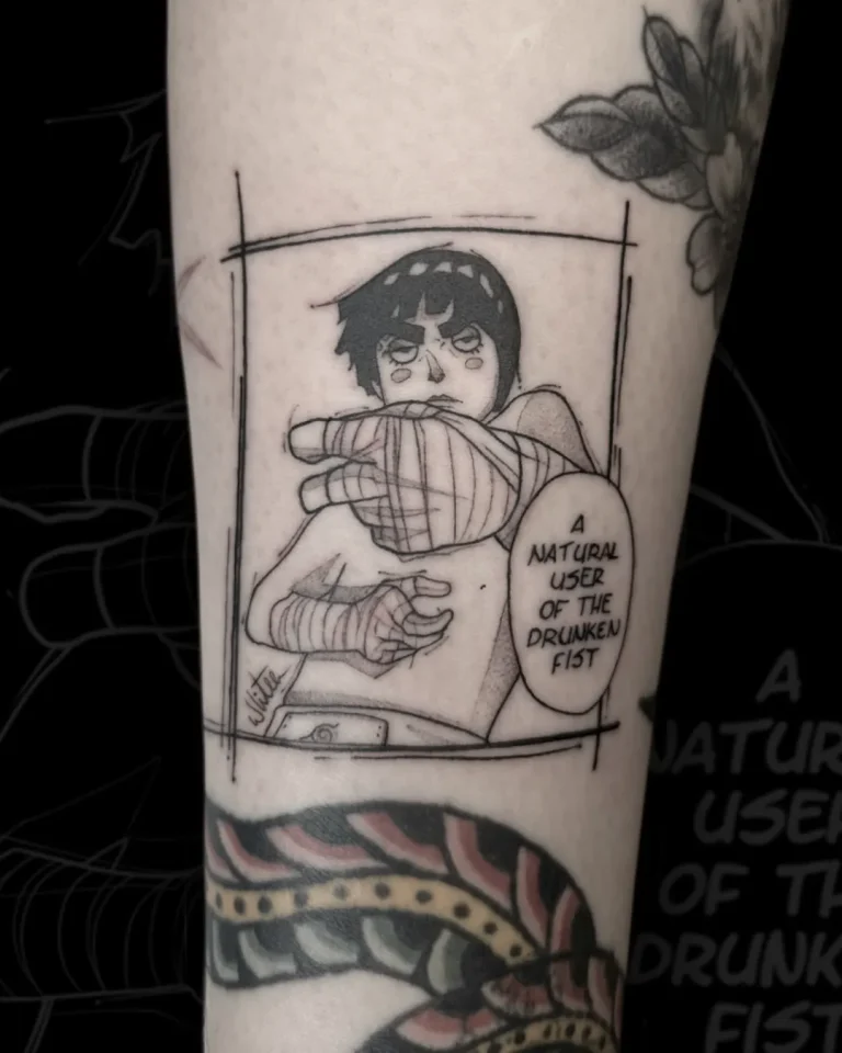 Tattoos Rock Lee