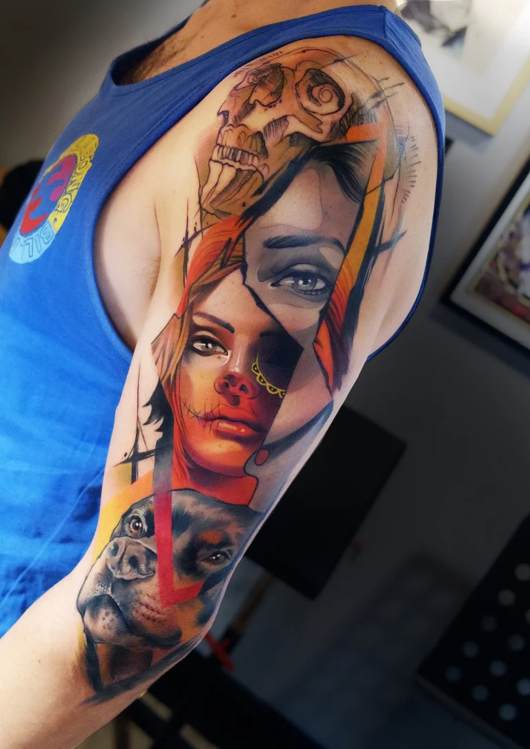 tatuaje neotradicional madrid