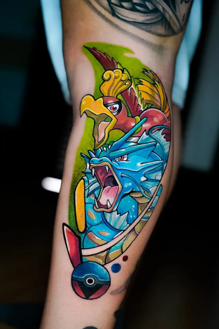 Tatuajes pokemon legendarios