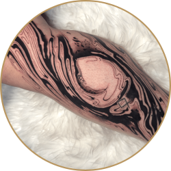 Tatuaje neotradicional en Konoha Tattoo Madrid